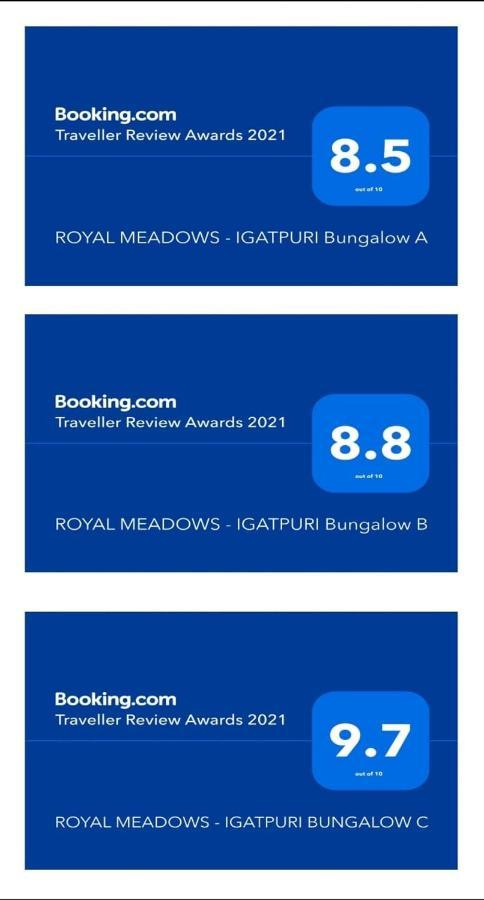 Royal Meadows - Igatpuri Bungalow B Exteriér fotografie